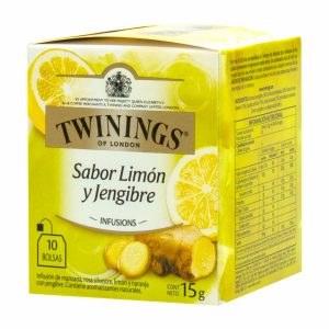 Té Limón Y Jejibre TWININGS 15 G
