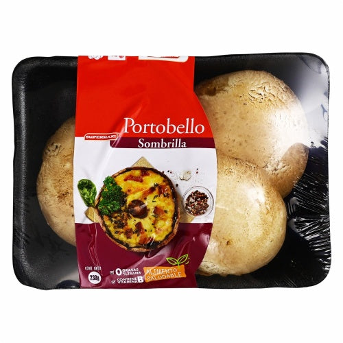champiñones sombrilla portobello