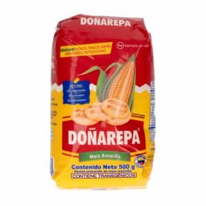 Harina De Maíz Amarillo Extrafina DOÑA AREPA 500 G