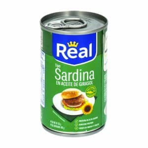 Sardina En Aceite De Girasol REAL 156 G