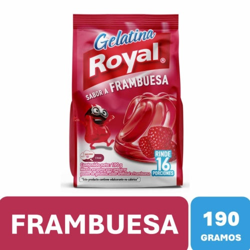 Gelatina Royal 190 gr fresa