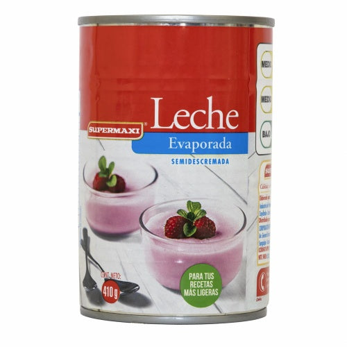 leche evaporada semidescremada 410 ml
