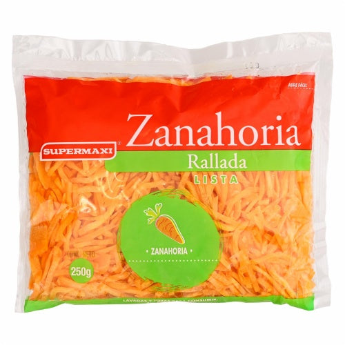 zanahoria rallada